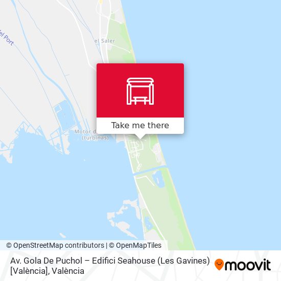 Av. Gola De Puchol – Edifici Seahouse (Les Gavines) [València] map