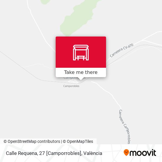 Calle Requena, 27 [Camporrobles] map