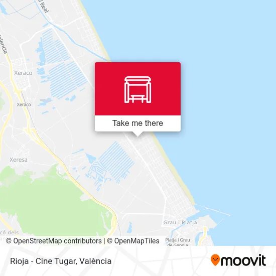 Rioja - Cine Tugar map