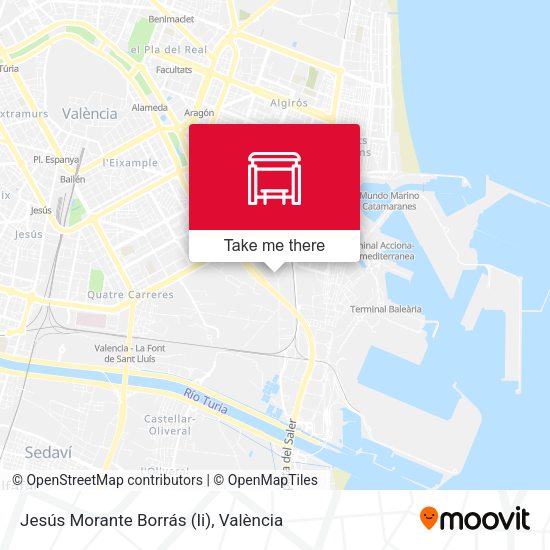 Jesús Morante Borrás (Ii) map