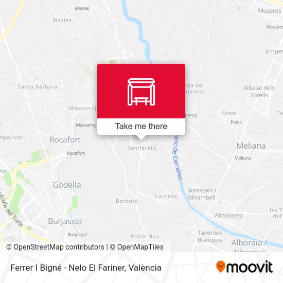 Ferrer I Bigné - Nelo El Fariner map