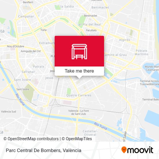 Parc Central De Bombers map