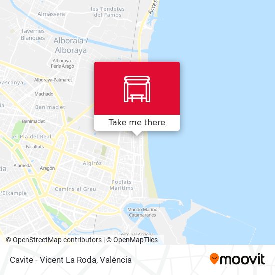 Cavite - Vicent La Roda map