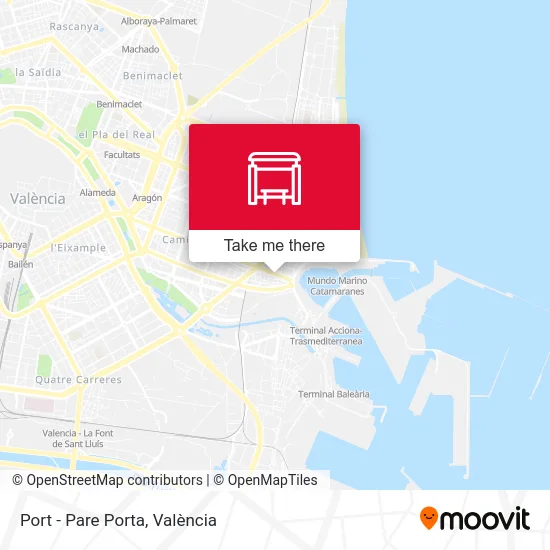 Port - Pare Porta map