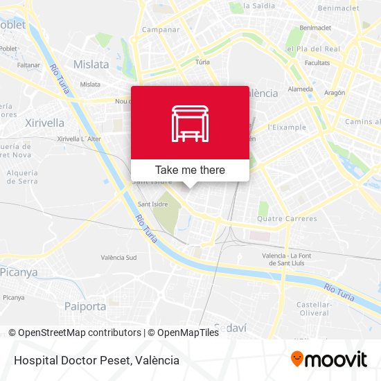 Hospital Doctor Peset map