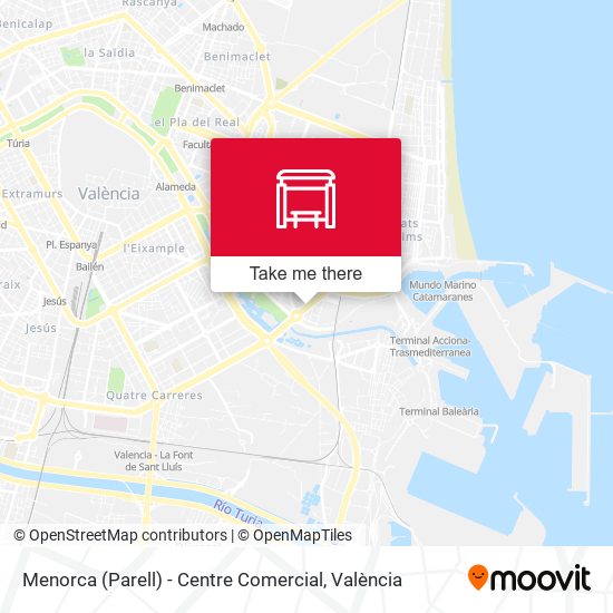 Menorca -  Centre Comercial map