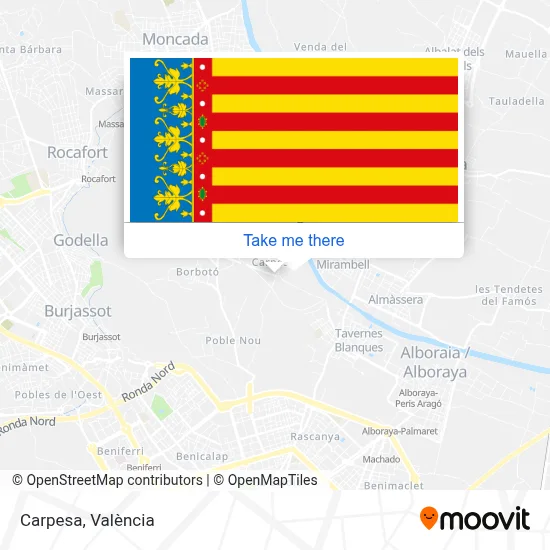 Carpesa map