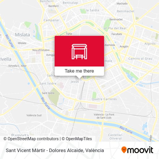 Sant Vicent Màrtir - Dolores Alcaide map