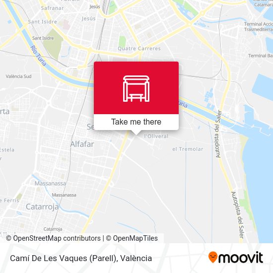 Camí De Les Vaques (Parell) map