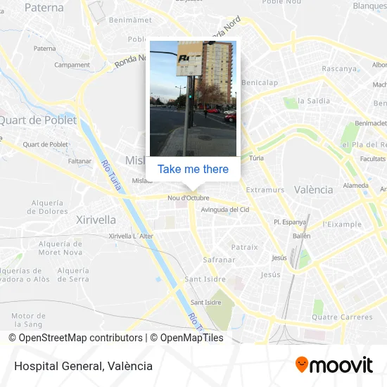 Hospital General map