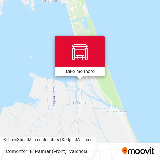 Cementeri El Palmar (Front) map