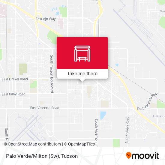 Palo Verde/Milton (Sw) map