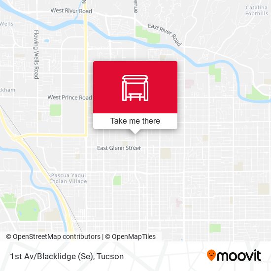 Mapa de 1st Av/Blacklidge (Se)