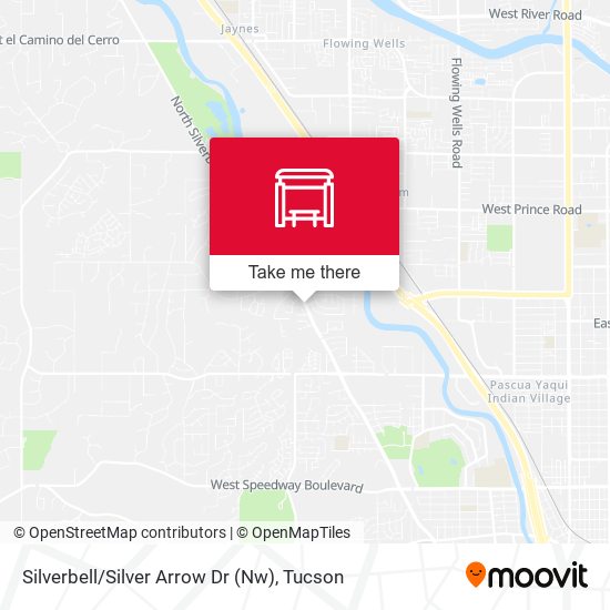 Silverbell / Silver Arrow Dr (Nw) map