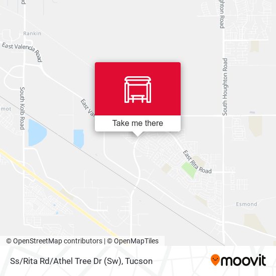 Mapa de Ss/Rita Rd/Athel Tree Dr (Sw)