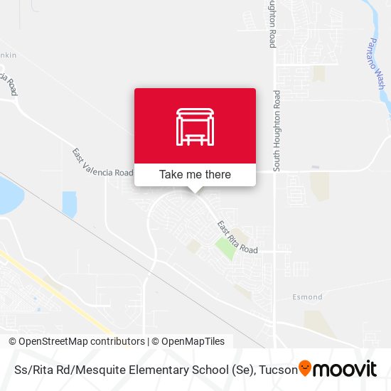 Ss / Rita Rd / Mesquite Elementary School (Se) map