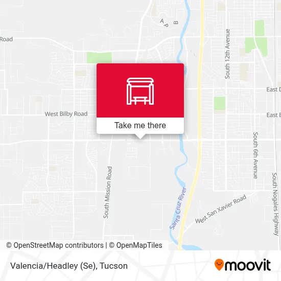 Valencia/Headley (Se) map