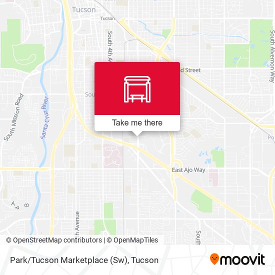Park/Tucson Marketplace (Sw) map