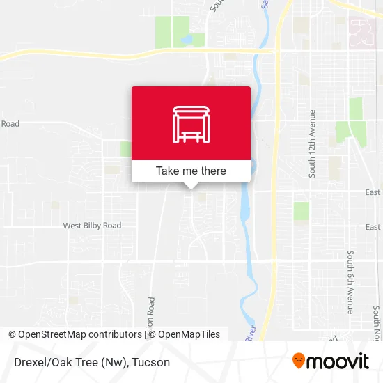 Drexel/Oak Tree (Nw) map