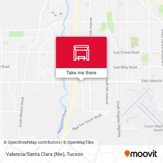 Valencia/Santa Clara (Nw) map