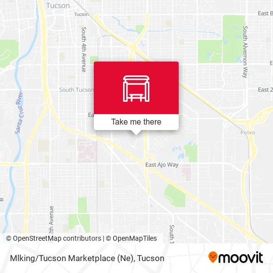 Mlking/Tucson Marketplace (Ne) map