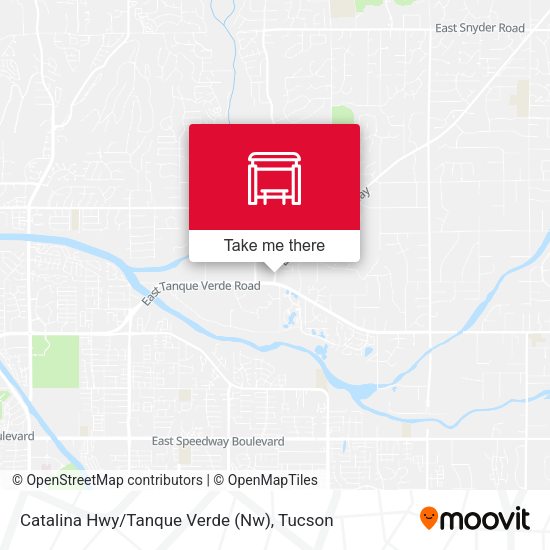 Mapa de Catalina Hwy/Tanque Verde (Nw)