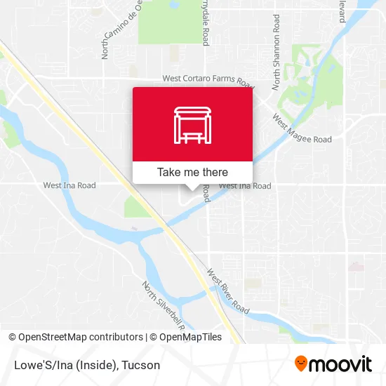Lowe'S/Ina (Inside) map