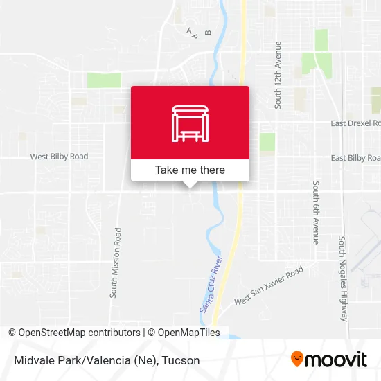 Midvale Park/Valencia (Ne) map