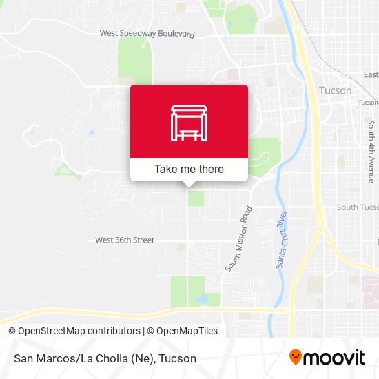 Mapa de San Marcos/La Cholla (Ne)