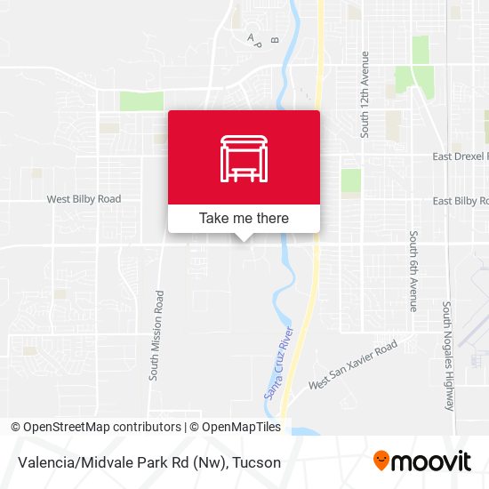 Valencia/Midvale Park Rd (Nw) map