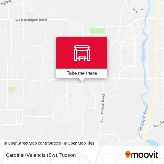 Mapa de Cardinal/Valencia (Sw)