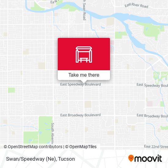 Swan/Speedway (Ne) map