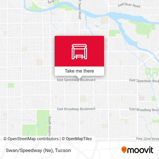 Swan/Speedway (Ne) map