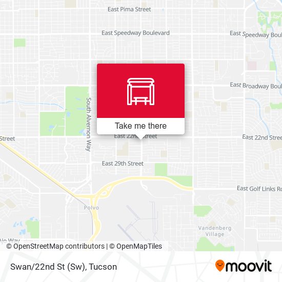 Mapa de Swan/22nd St