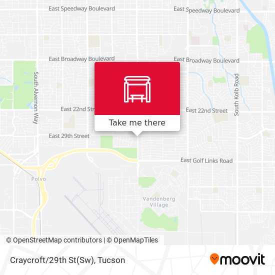 Mapa de Craycroft/29th St(Sw)