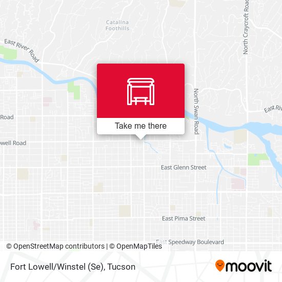 Fort Lowell/Winstel (Se) map