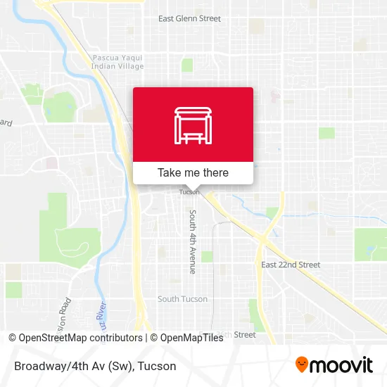 Broadway/4th Av (Sw) map