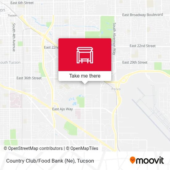 Country Club/Food Bank (Ne) map