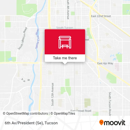 6th Av/President (Se) map