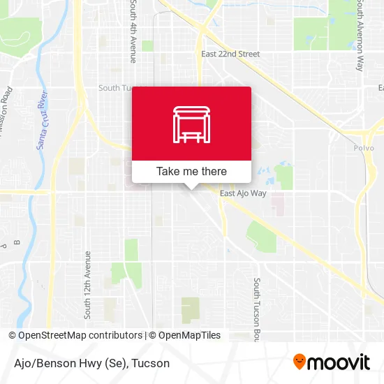 Ajo/Benson Hwy (Se) map
