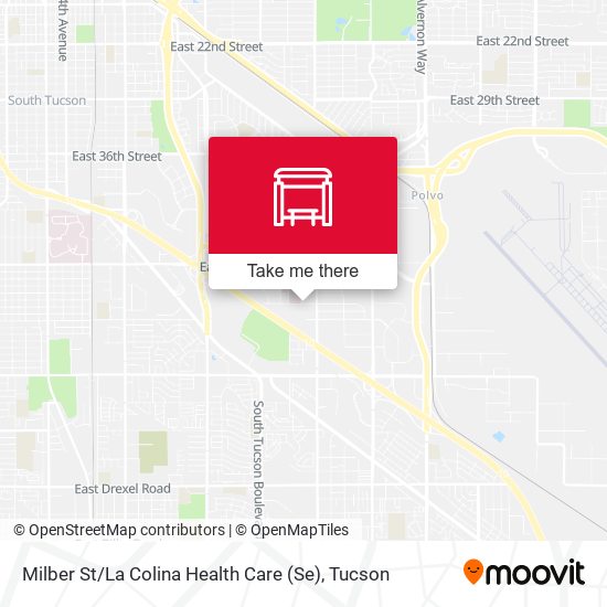 Milber St / La Colina Health Care (Se) map