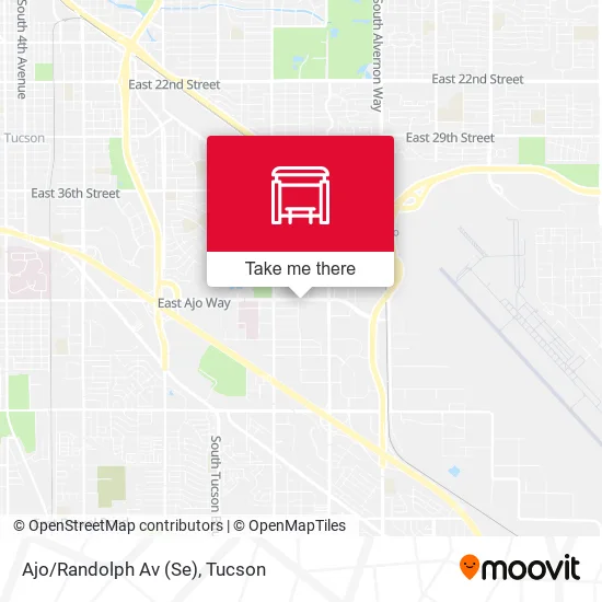 Ajo/Randolph Av (Se) map