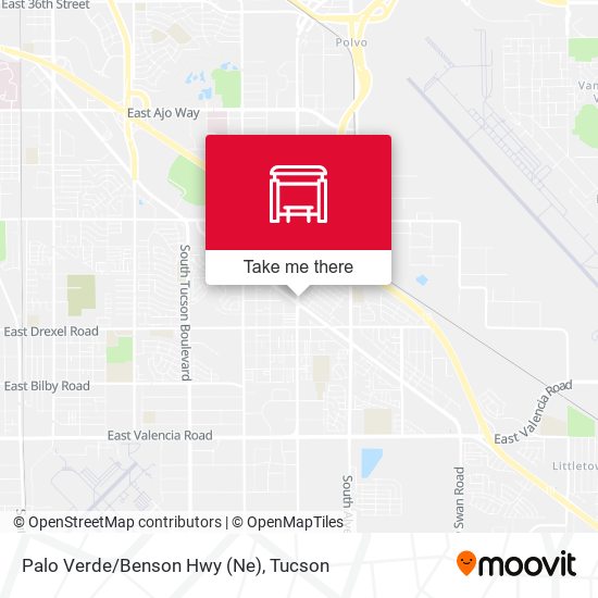 Mapa de Palo Verde/Benson Hwy (Ne)