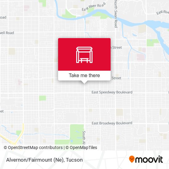 Mapa de Alvernon/Fairmount (Ne)