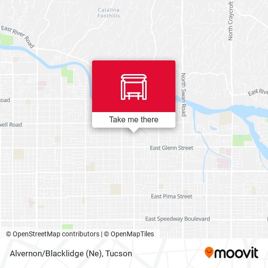 Mapa de Alvernon/Blacklidge (Ne)