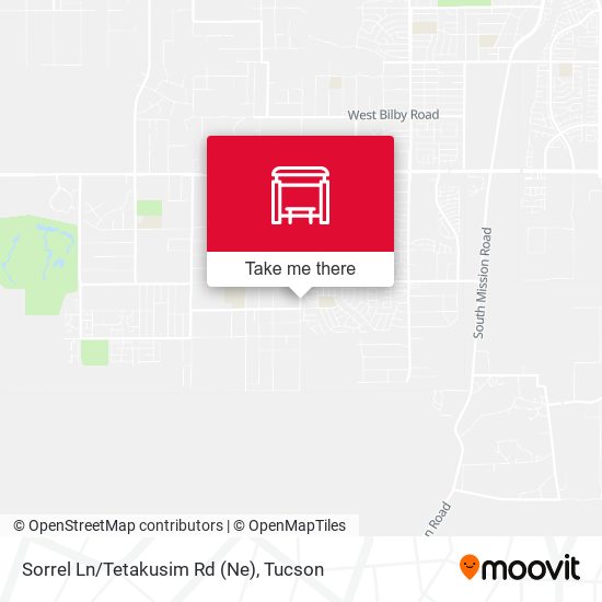 Mapa de Sorrel Ln/Tetakusim Rd (Ne)