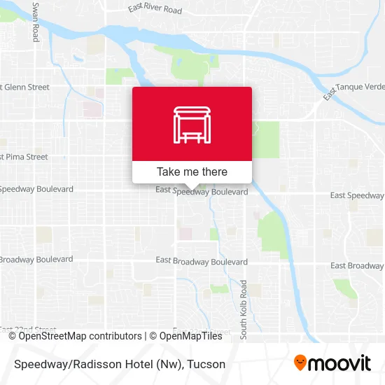 Speedway/Radisson Hotel (Nw) map