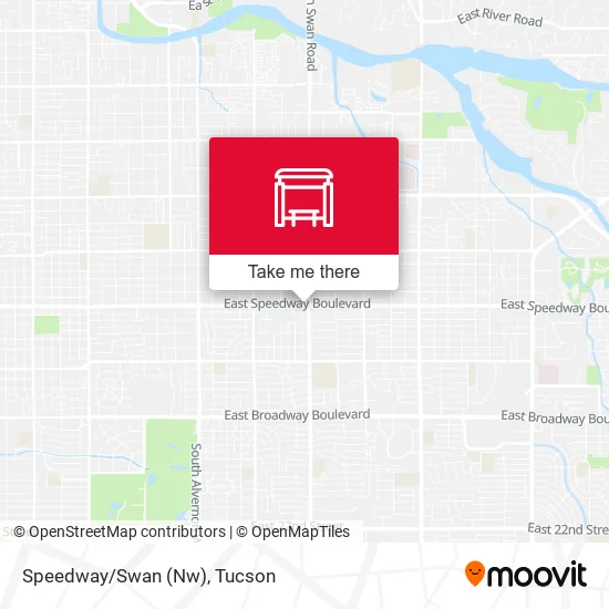 Speedway/Swan (Nw) map