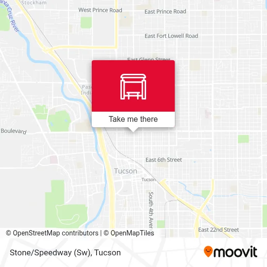 Stone/Speedway (Sw) map