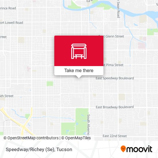 Speedway/Richey (Se) map